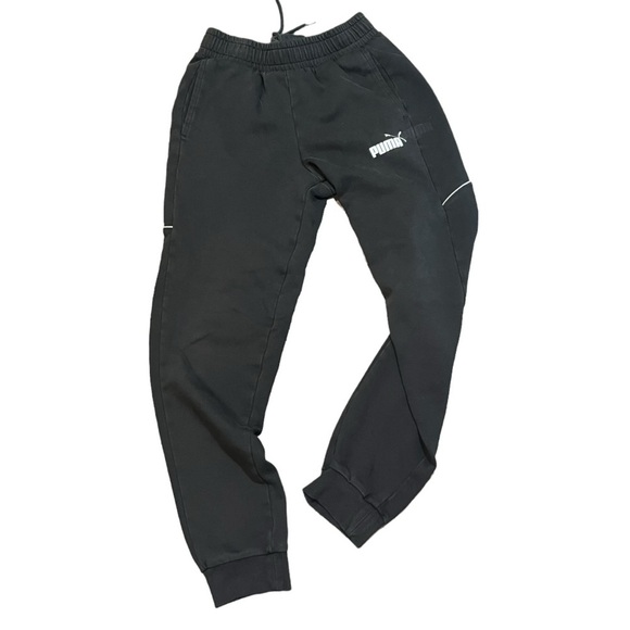 Puma black sweats, men’s size S, EUC - Picture 1 of 5